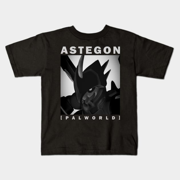 Palworld Astegon Kids T-Shirt by StebopDesigns